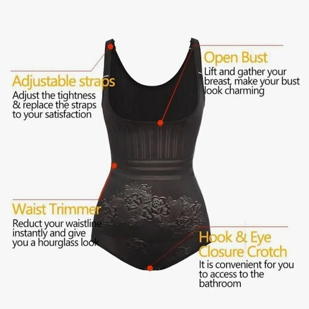 Underbust Postpartum Body Corset Cincher Shapewear sz M